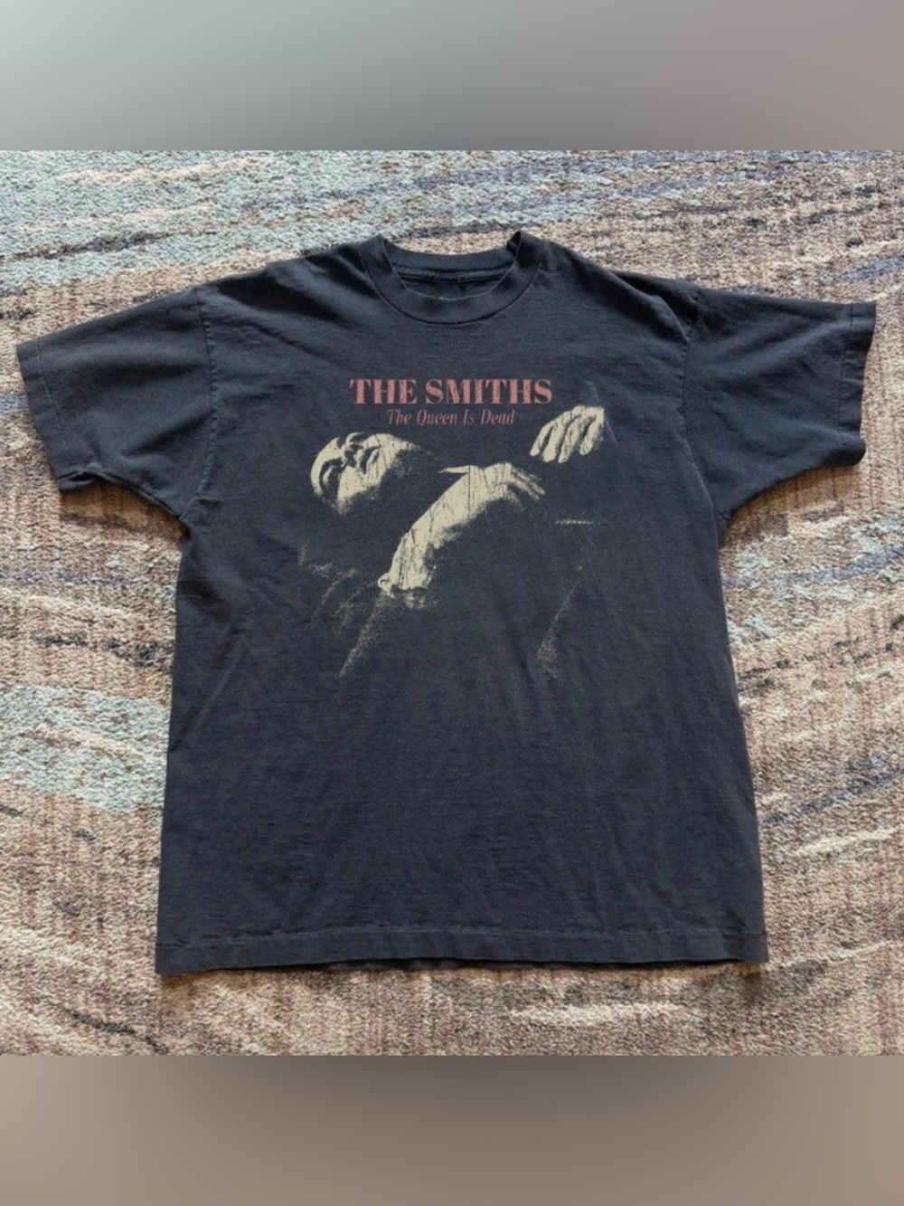 The Smiths 'The Queen Is Dead' Black Graphic Tee